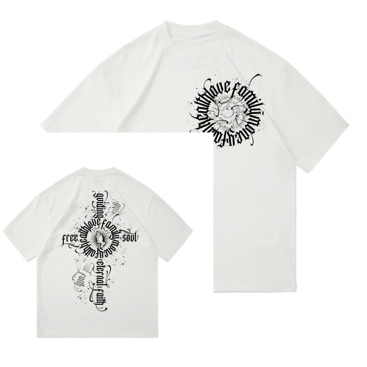 Streetwear Brand Font - New Streetwear Brand Cross Font Hip-hop