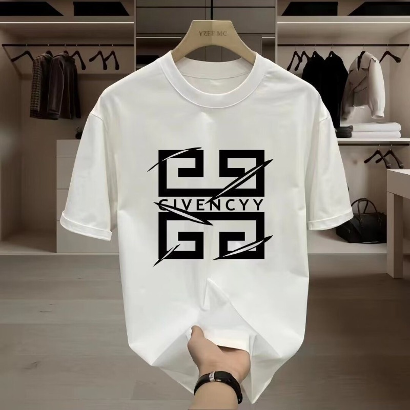Streetwear Brand Top - 2026Men's GIVENCY Brand Logo Print T-Shirt