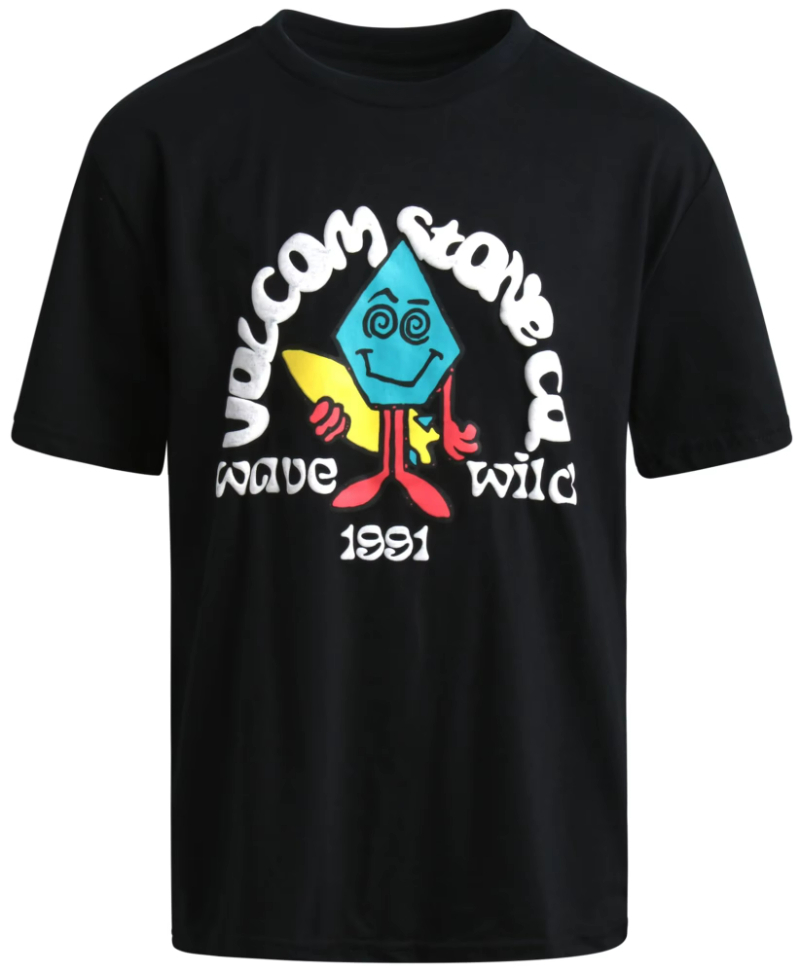 Volcom Men Women Cotton T-shir - Streetwear Brand Top ulasan dan harga