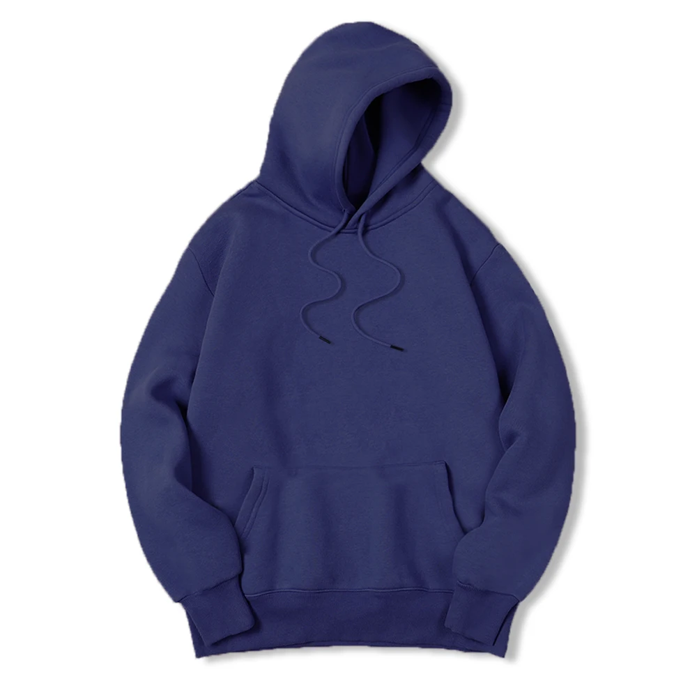Men's Solid Color Hooded Sweat - Streetwear Clothing Brands ulasan dan harga