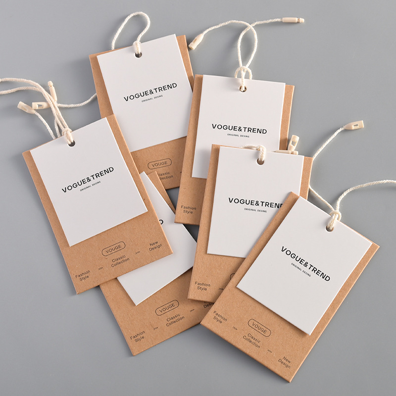 Custom Vintage Kraft Paper Han - Streetwear Clothing Brand Logo ulasan dan harga