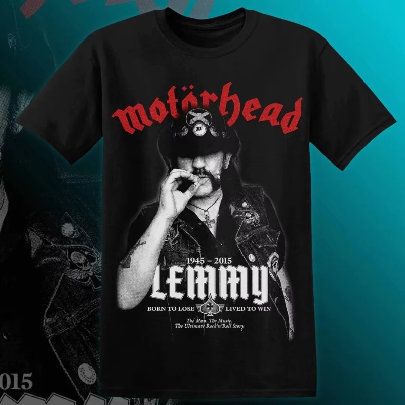 MOTÖRHEAD LEMMY T-Shirt Men Wo - Streetwear Clothing Brands ulasan dan harga