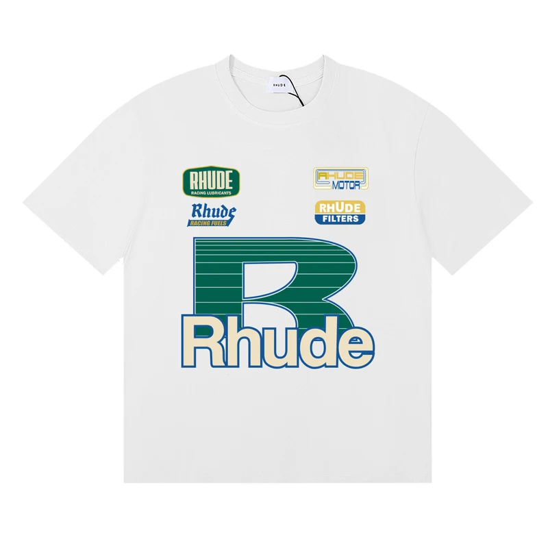 Streetwear Brand Rhude T-shirt - Streetwear Brand Logo ulasan dan harga