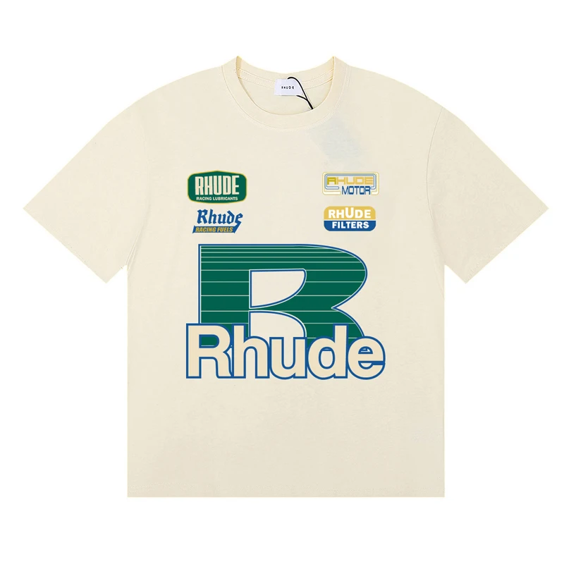 Streetwear Brand Rhude T-shirt - Streetwear Brand Logo ulasan dan harga