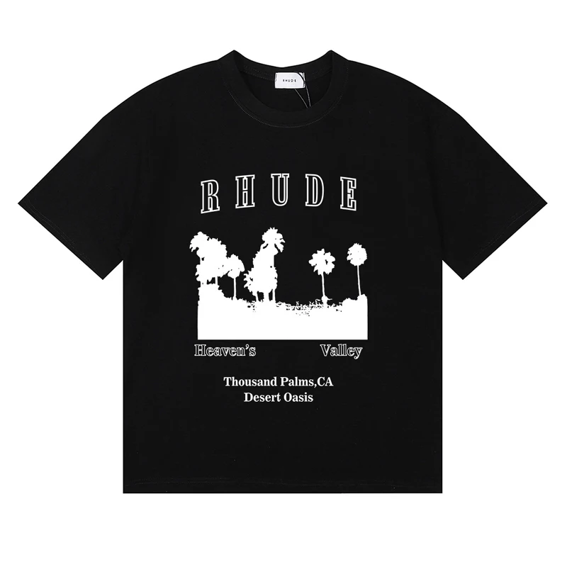 Streetwear Brand Rhude T-shirt - Streetwear Brand Logo ulasan dan harga