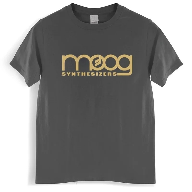 Moog Synthesizer Black Print T - Streetwear Brand Top ulasan dan harga