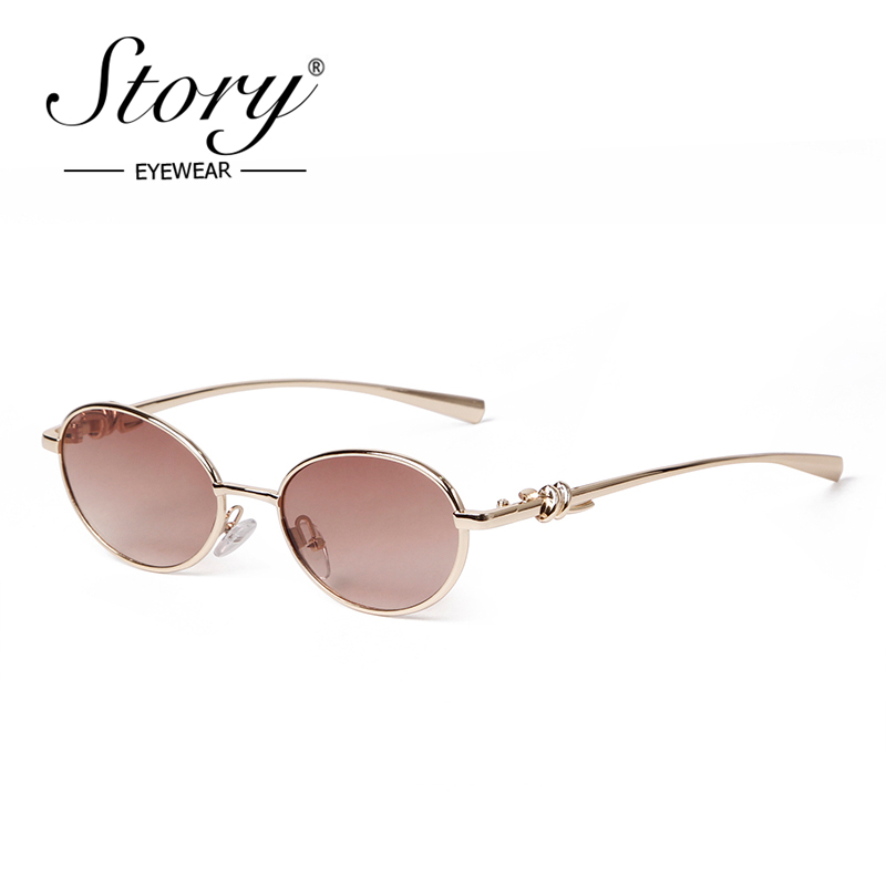 STORY Retro Metal Frame Oval S - Streetwear Brand Designs ulasan dan harga